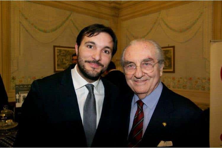 Cristiano Savini (Savini Tartufi) e Gualtiero Marchesi